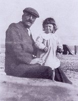 Hubert Bland with his son John